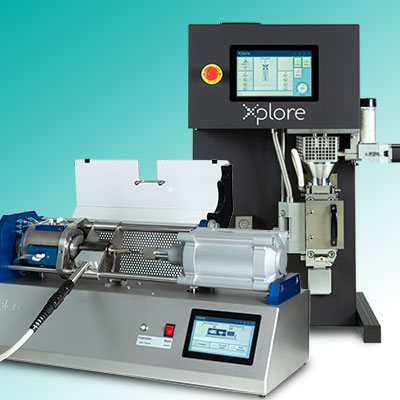 Xplore – mikroinstrument för blandning och formbearbetning av polymera material Xplore – mikroinstrument för blandning och formbearbetning av polymera material