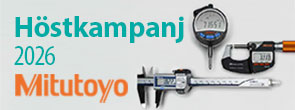 Mitutoyo höstkampanj 1 oktober till 31 december 2026 Mitutoyo höstkampanj 2026
